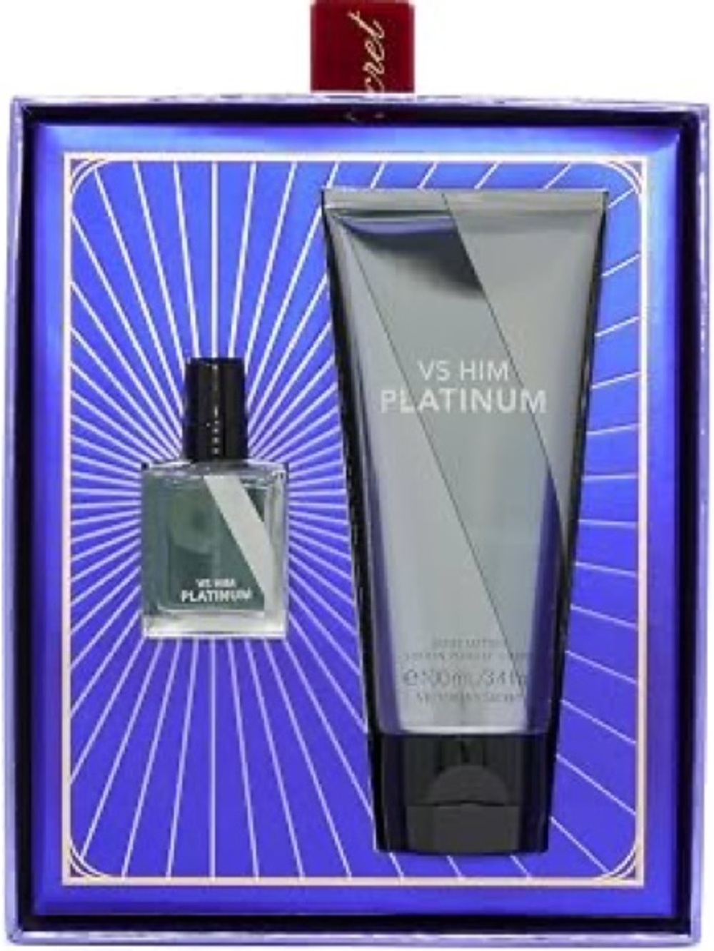 Victoria's Secret VS Him Platinum Grooming gif Set - NEW